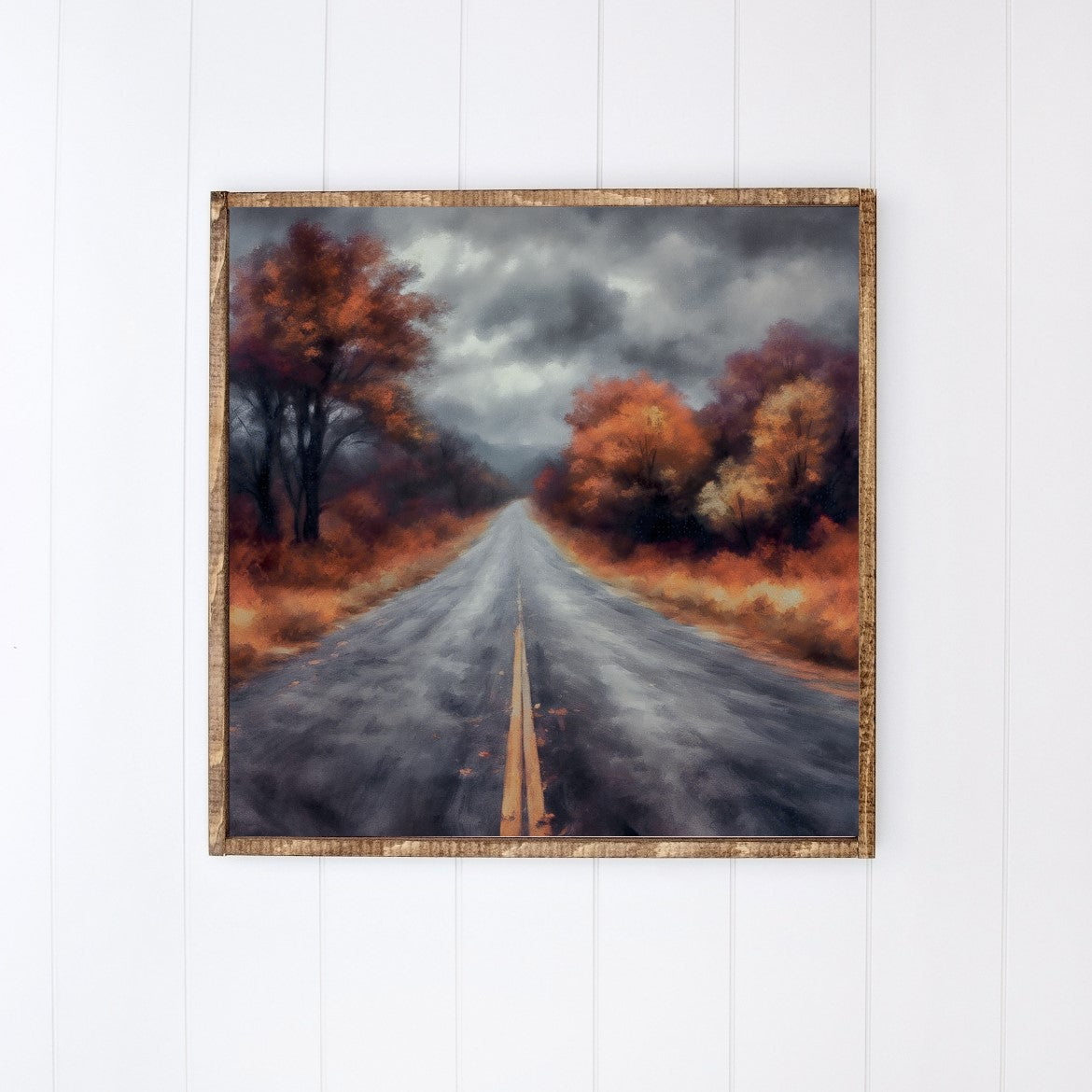 Autumn Road Trip store Framed