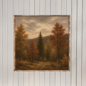Autumn Woodland Printed Sign