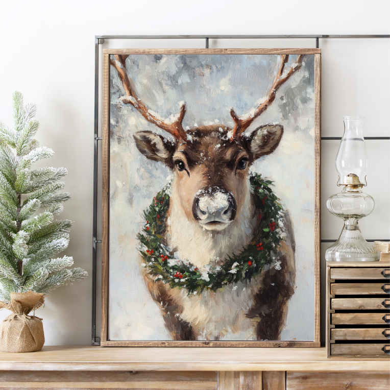 Dasher Canvas Printed Sign