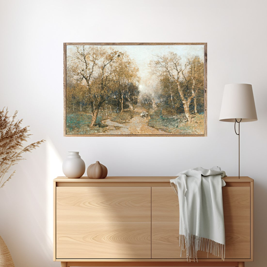 Early Spring Spring Canvas Printed Sign