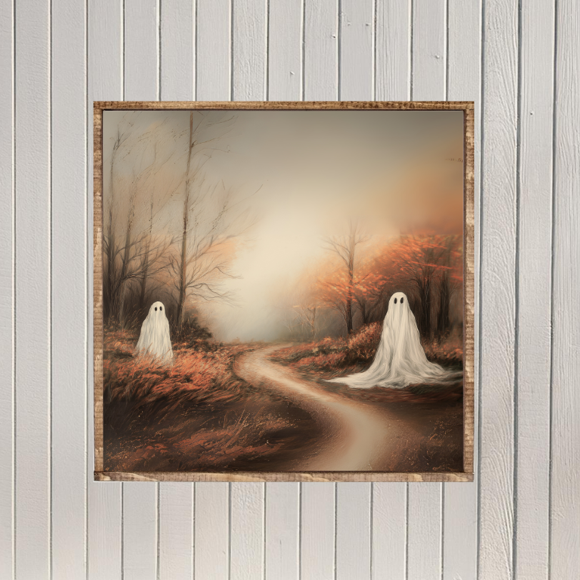 Ghostly Encounters Printed Sign