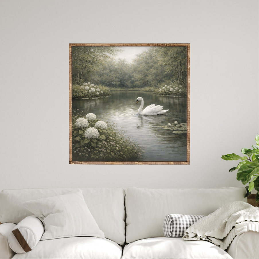 Grace Upon the Water Canvas Printed Sign