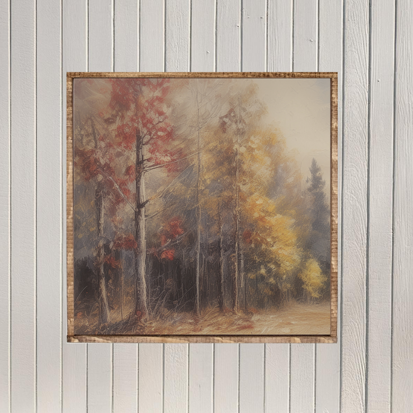 Harvest Hues Printed Sign