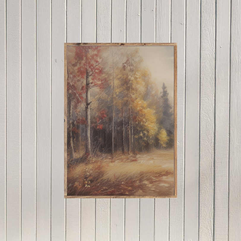 Harvest Hues Printed Sign