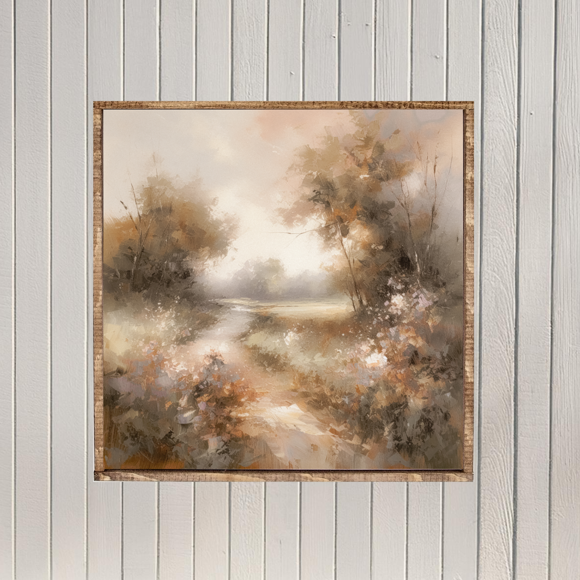 Hints of Autumn Canvas Printed Sign