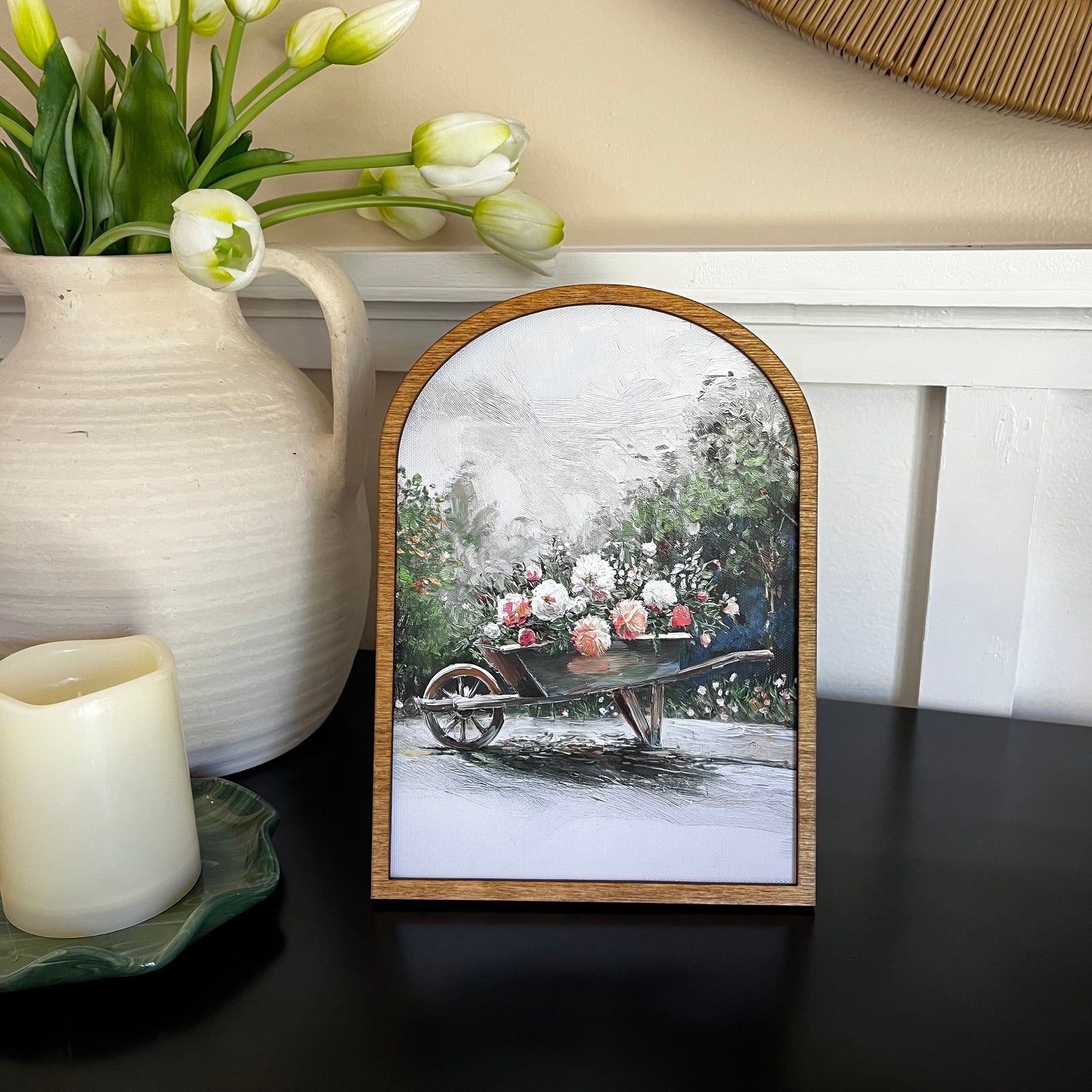 Garden Fresh Summer Stems Arch Frame