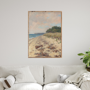 Late Summer Shoreline Canvas Printed Sign
