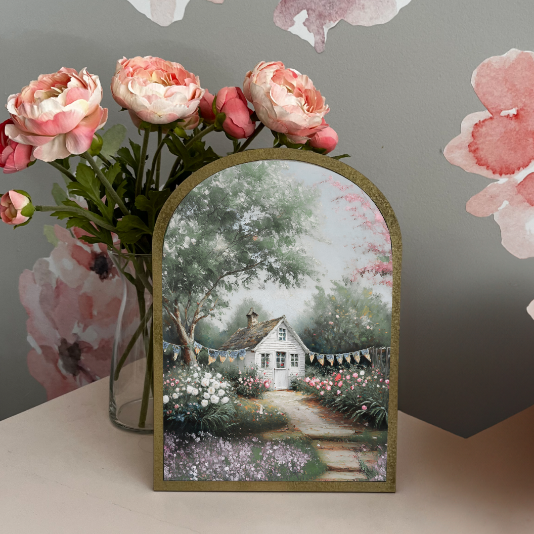 Patriotic Potting Shed Arch Frame