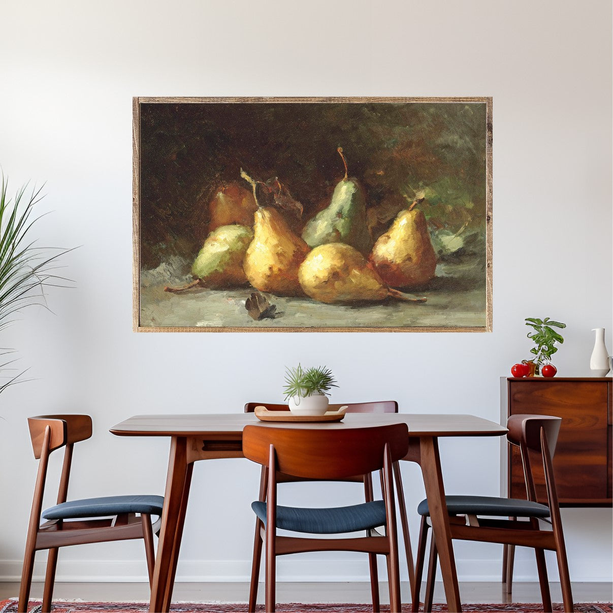 Pears Canvas Printed Sign