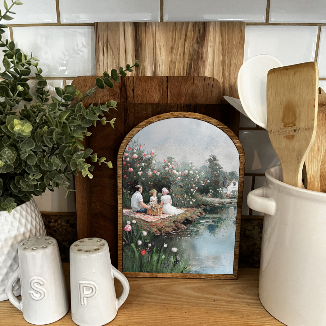 Picnic by the Pond Arch Frame