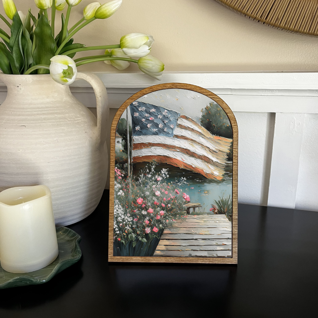 Reflections and Freedom Arch Frame