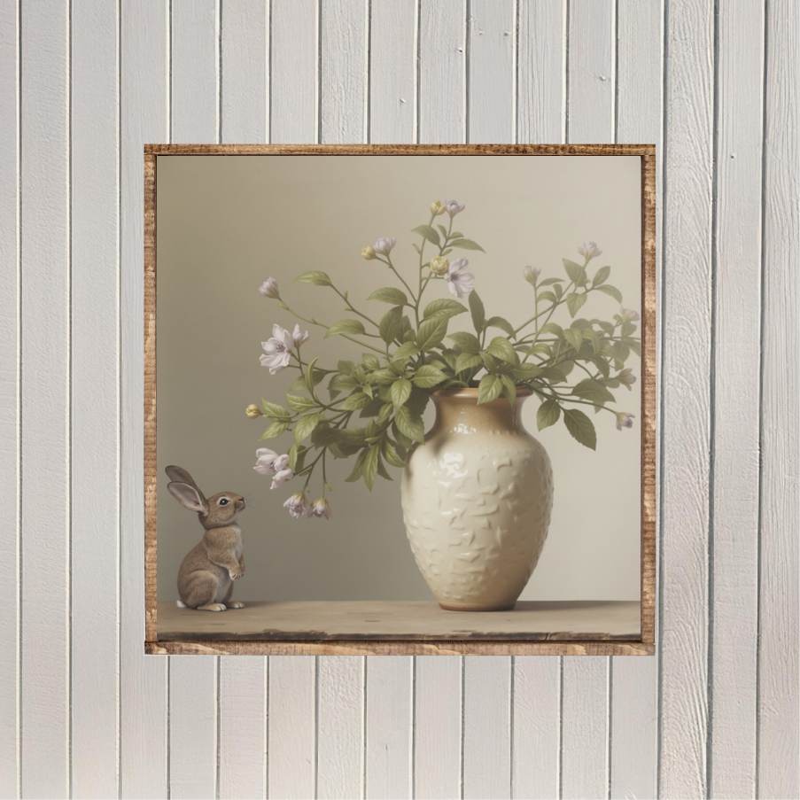 Scent of Springtime Canvas Printed Sign