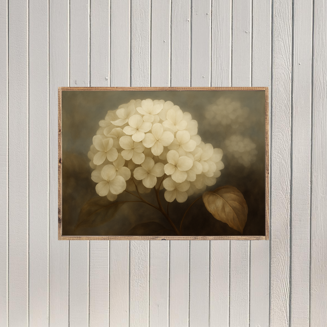 Soft in Shadow Canvas Printed Sign