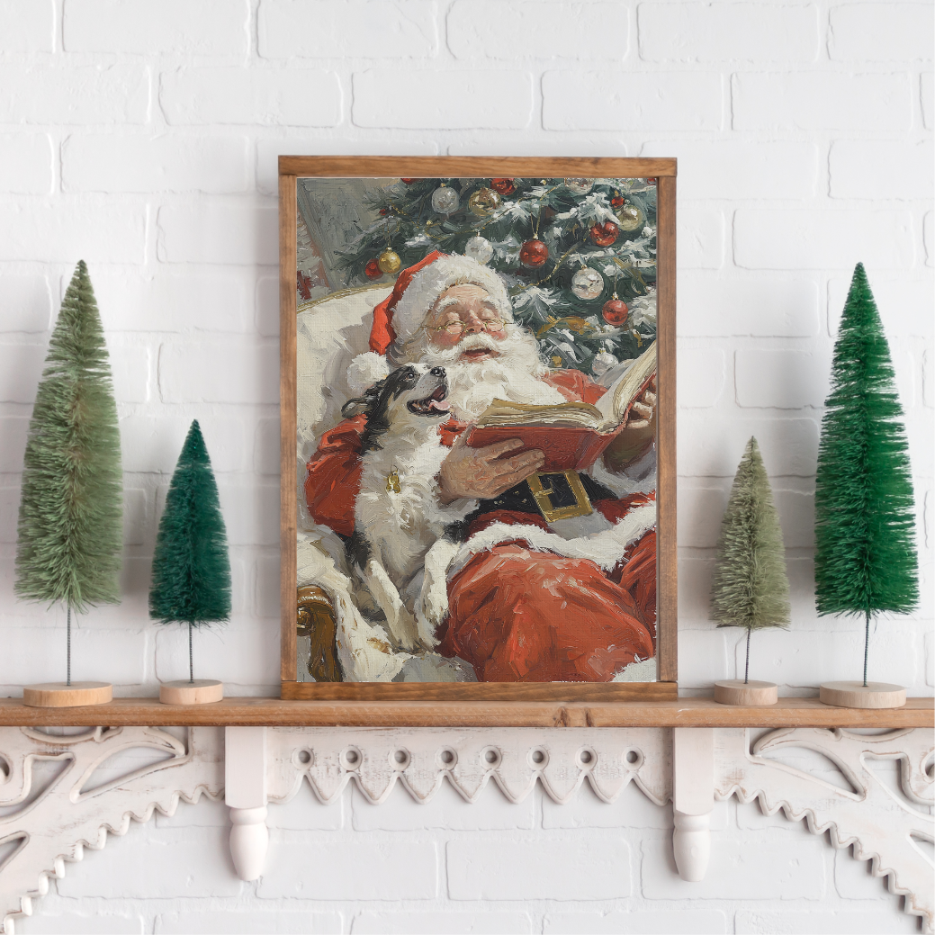 Tales by the Tree Canvas Printed Sign