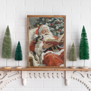 Tales by the Tree Canvas Printed Sign