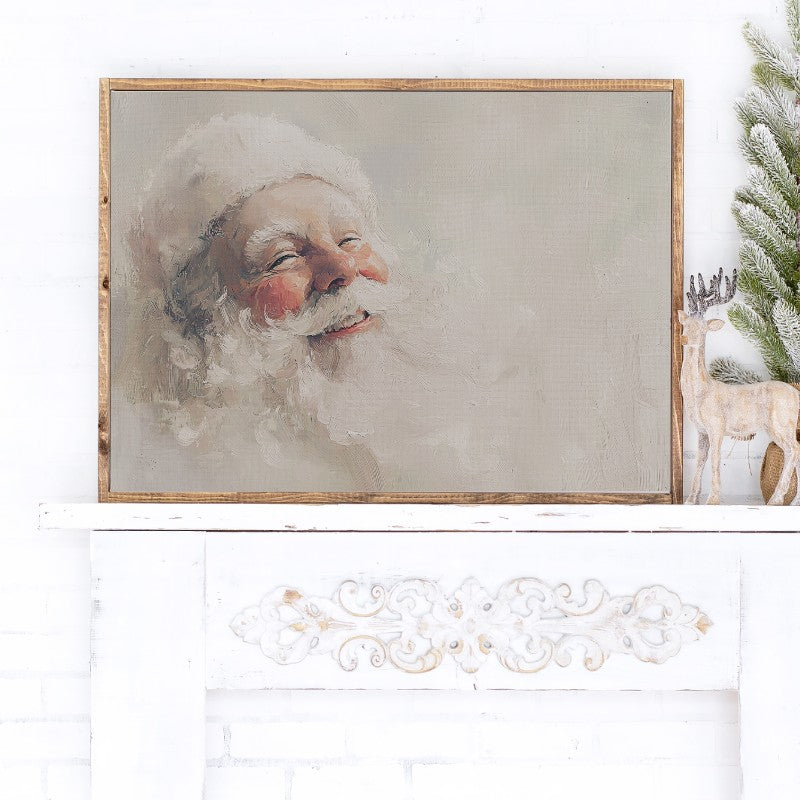 The Jolliest Soul Canvas Printed Sign