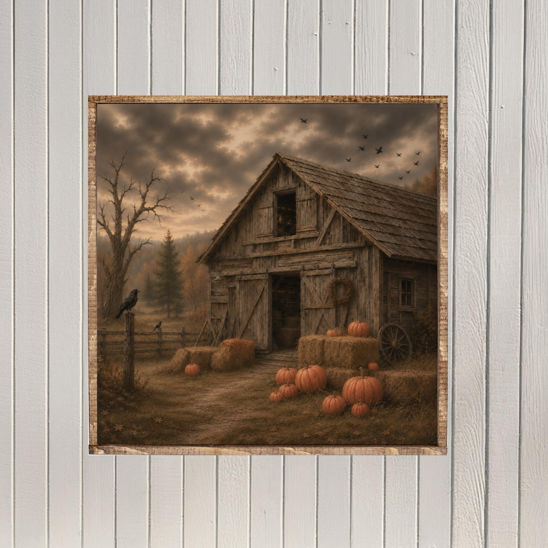 The Pumpkin Barn Printed Sign