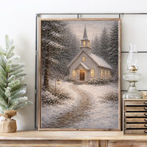 When The Light Calls Us Home Canvas Printed Sign