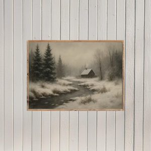 Where the River Leads Us Home Canvas Printed Sign