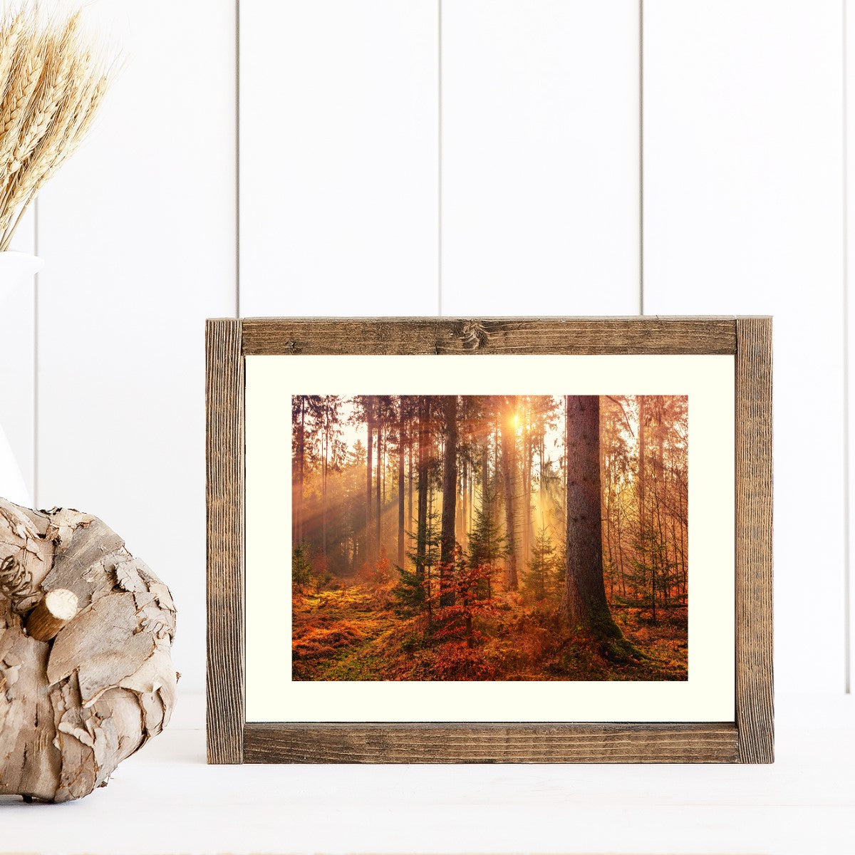 Autumn Woods Canvas Printed Sign