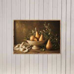 Nature's Gathering Canvas Printed Sign