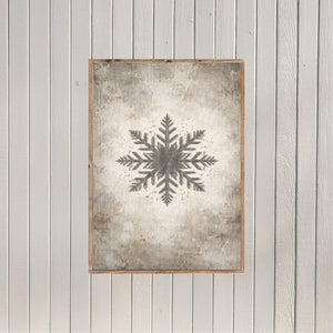 Still as the Snow Falls Canvas Printed Sign
