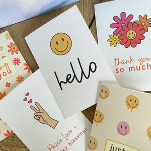 Retro Variety Pack Greeting Cards