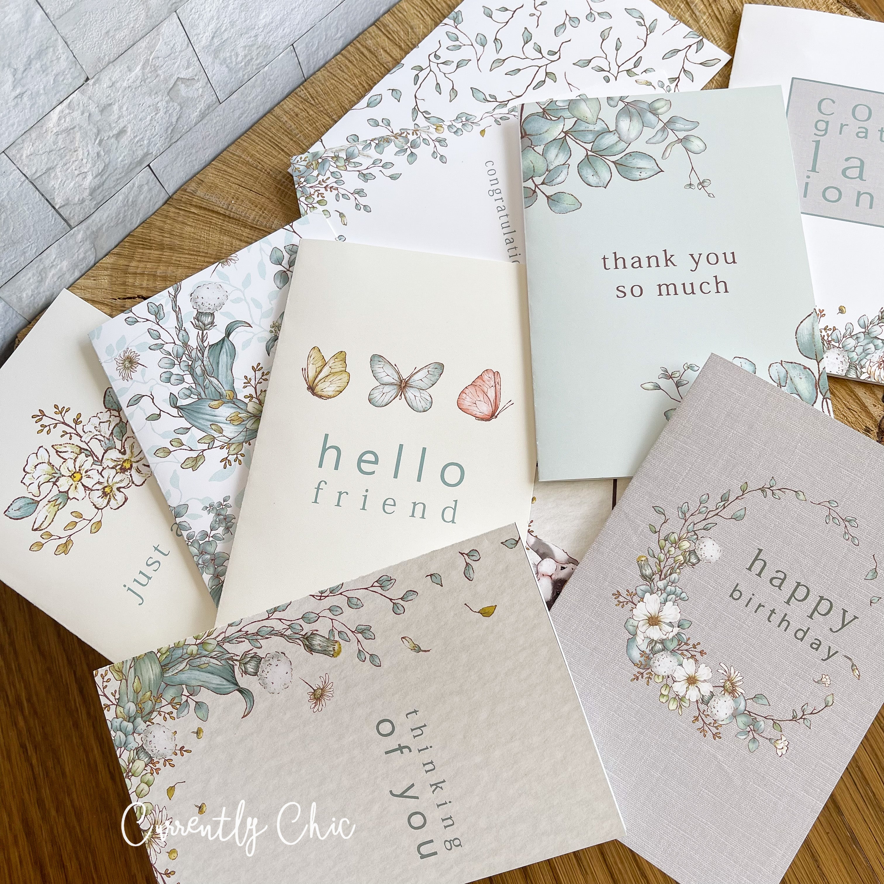 In The Garden Variety Pack Greeting Cards - Currently Chic Boutique